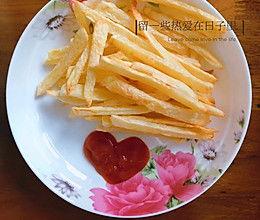 炸薯条怎么做的视频,家常美味，轻松上手